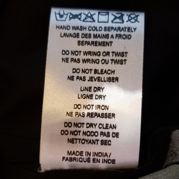 Free People Vegan Leather exposed zipper skirt NWT - Picture 8 of 8